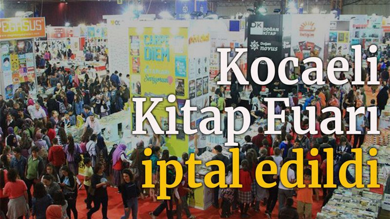 Kocaeli Kitap Fuarı iptal edildi